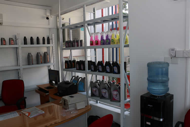 සල්මල් උයන ඉන්ධන පිරවුම් හල විවෘත කිරීම